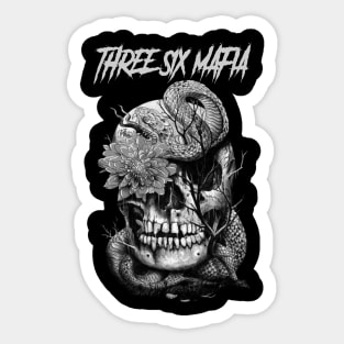 THREE 6 MAFIA RAPPER MUSIC Sticker